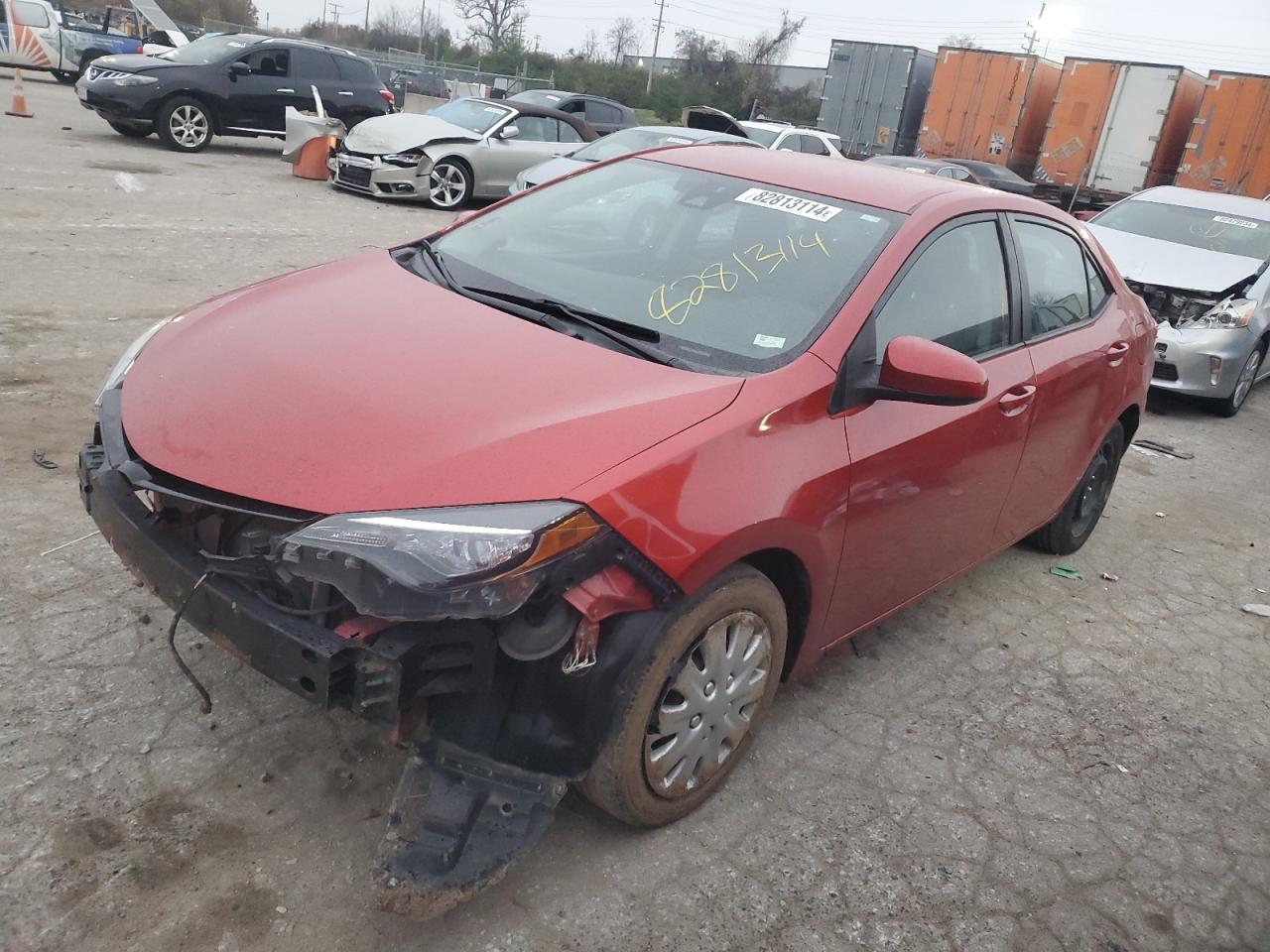 2017 Toyota Corolla VIN 5YFBURHEXHP614721