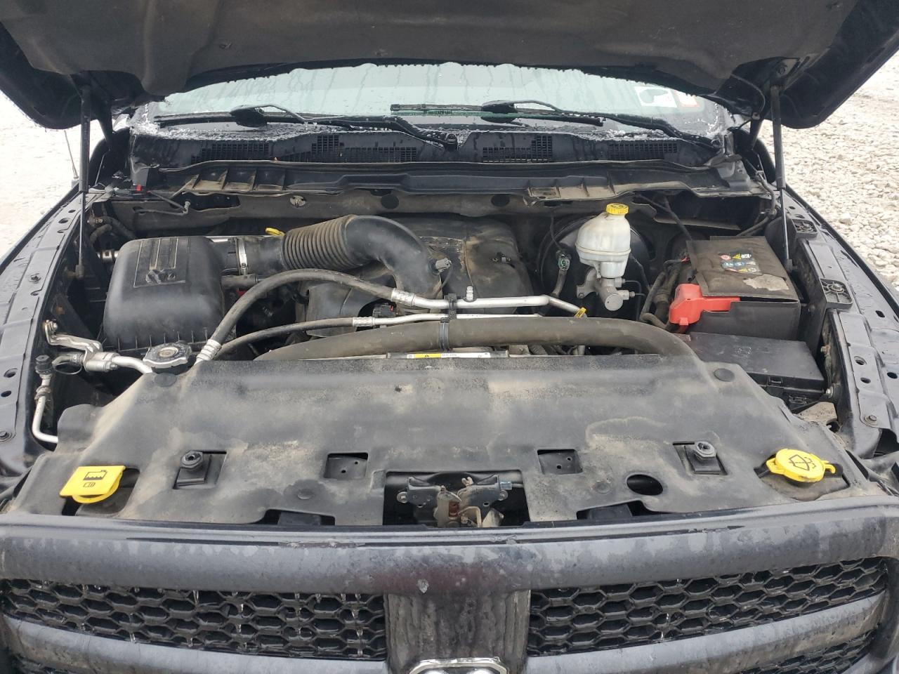 2013 RAM 1500 VIN 1C6RR7FT9DS624887 Copart auction photo, rear end / side damage thumbnail 11