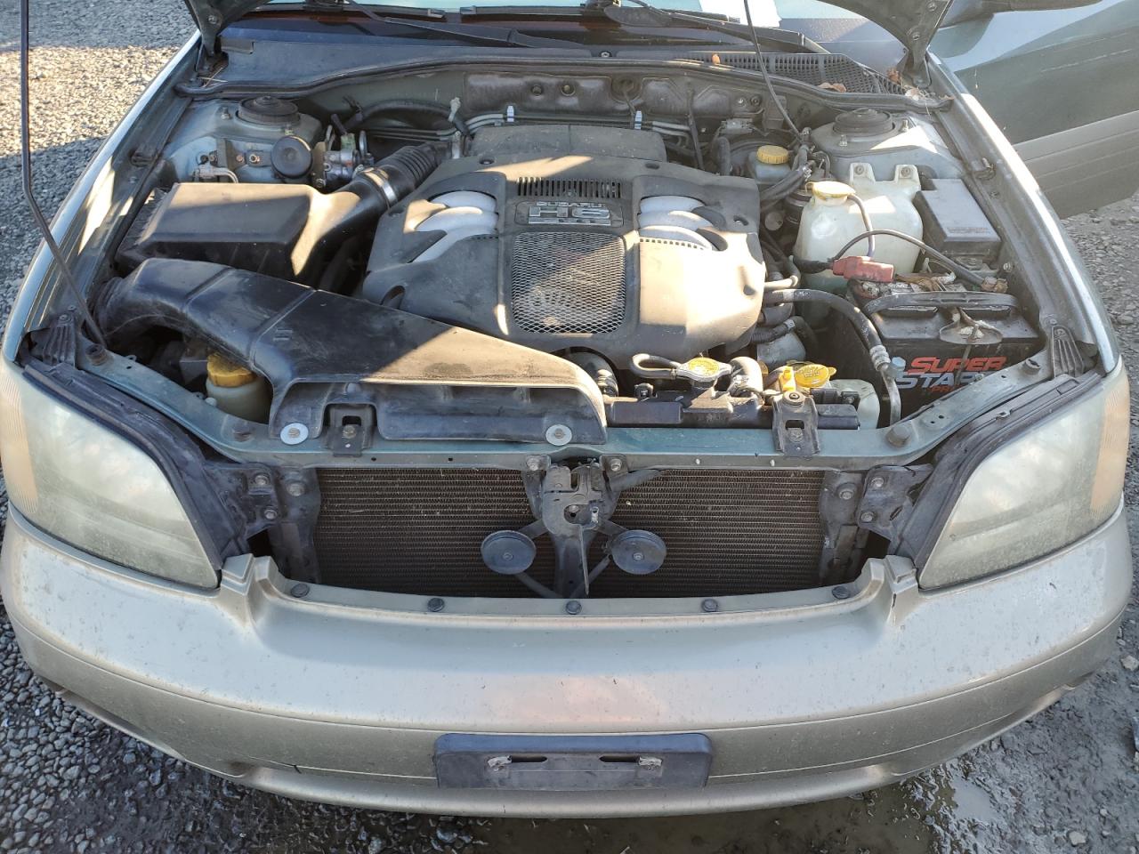 2001 Subaru Legacy VIN 4S3BH896517651821 Copart auction photo, front end / undercarriage damage thumbnail 11