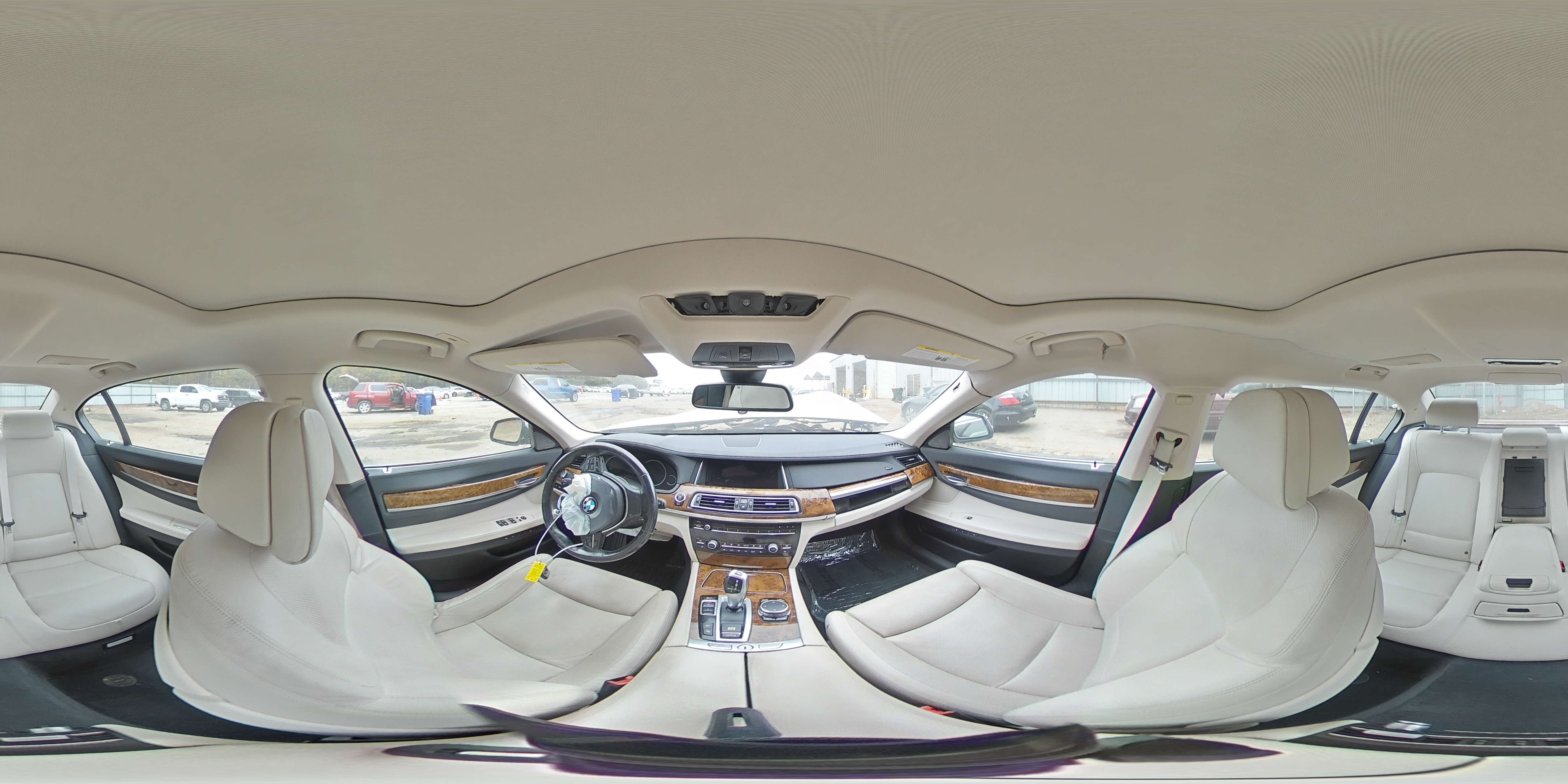 2015 BMW 7er VIN WBAYE4C55FD947438 Copart auction photo, front end damage thumbnail 13