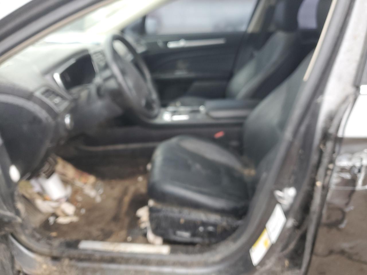 2017 Ford Fusion VIN 3FA6P0SUXHR354213 Copart auction photo, front end / side damage thumbnail 7