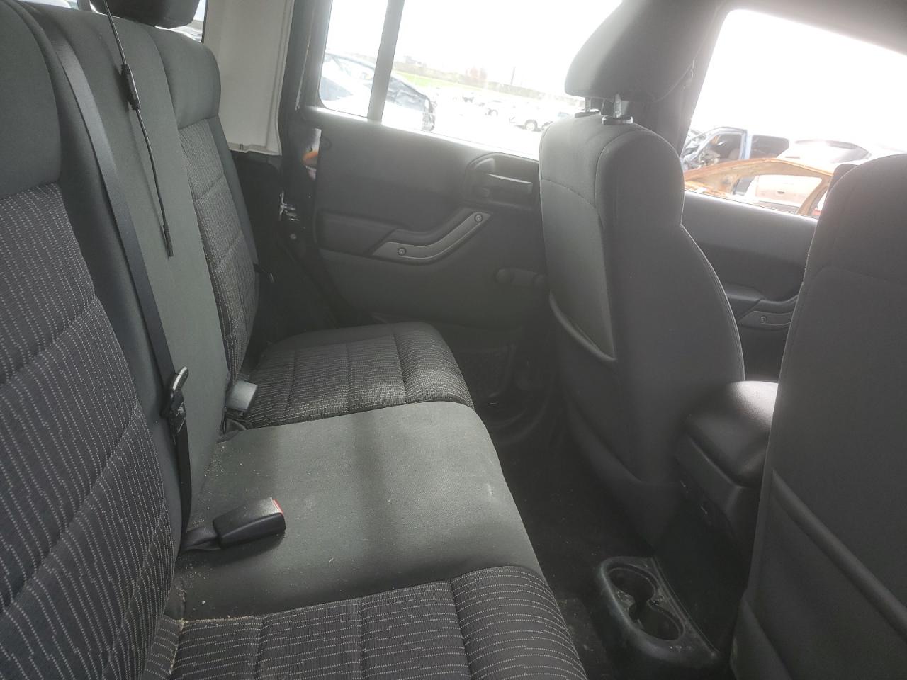 2012 Jeep Wrangler VIN 1C4BJWDG2CL185431 Copart auction photo, water/flood damage thumbnail 10
