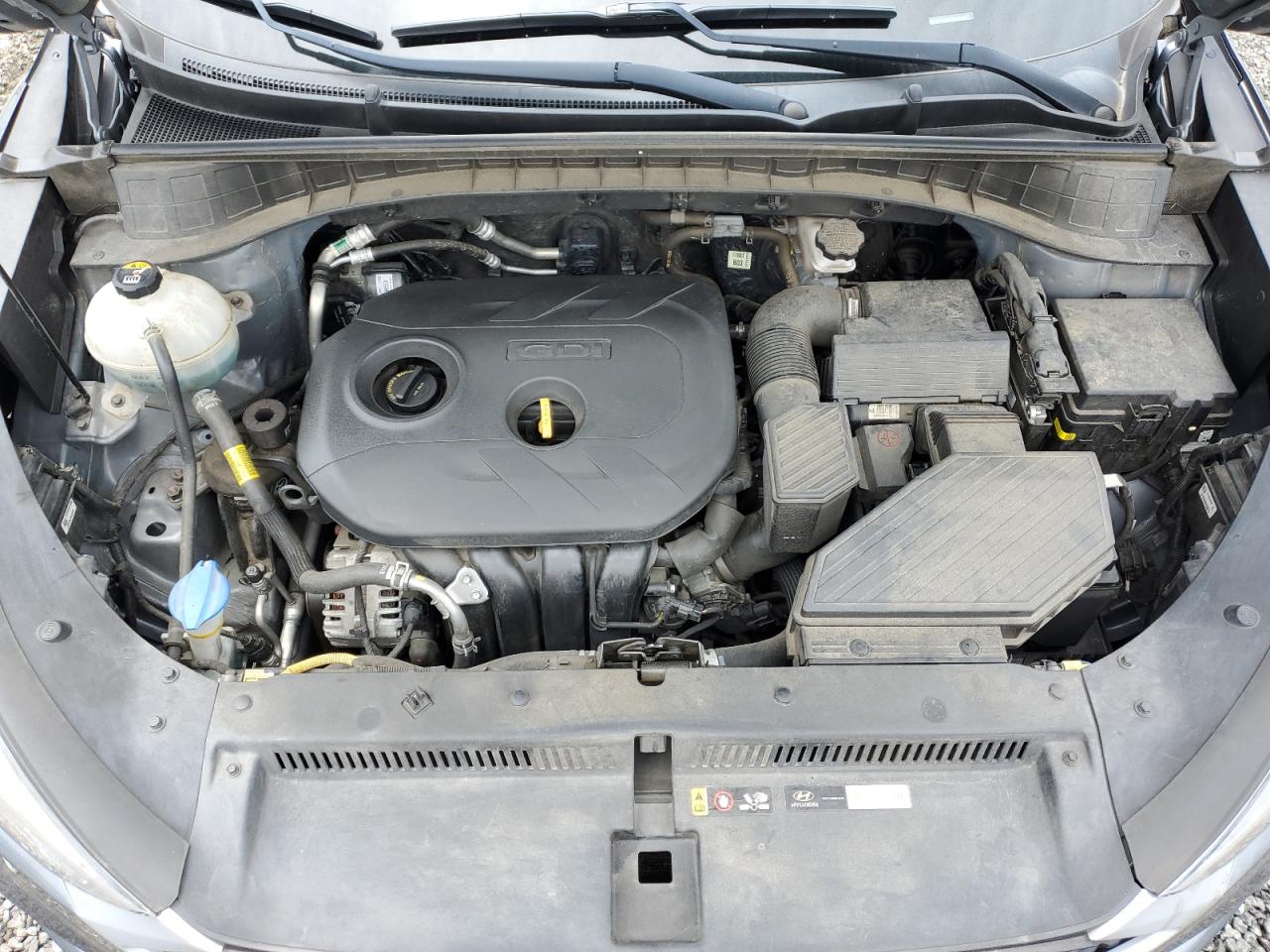 2019 Hyundai Tucson VIN KM8J3CA48KU055057 Copart auction photo, all over damage thumbnail 12