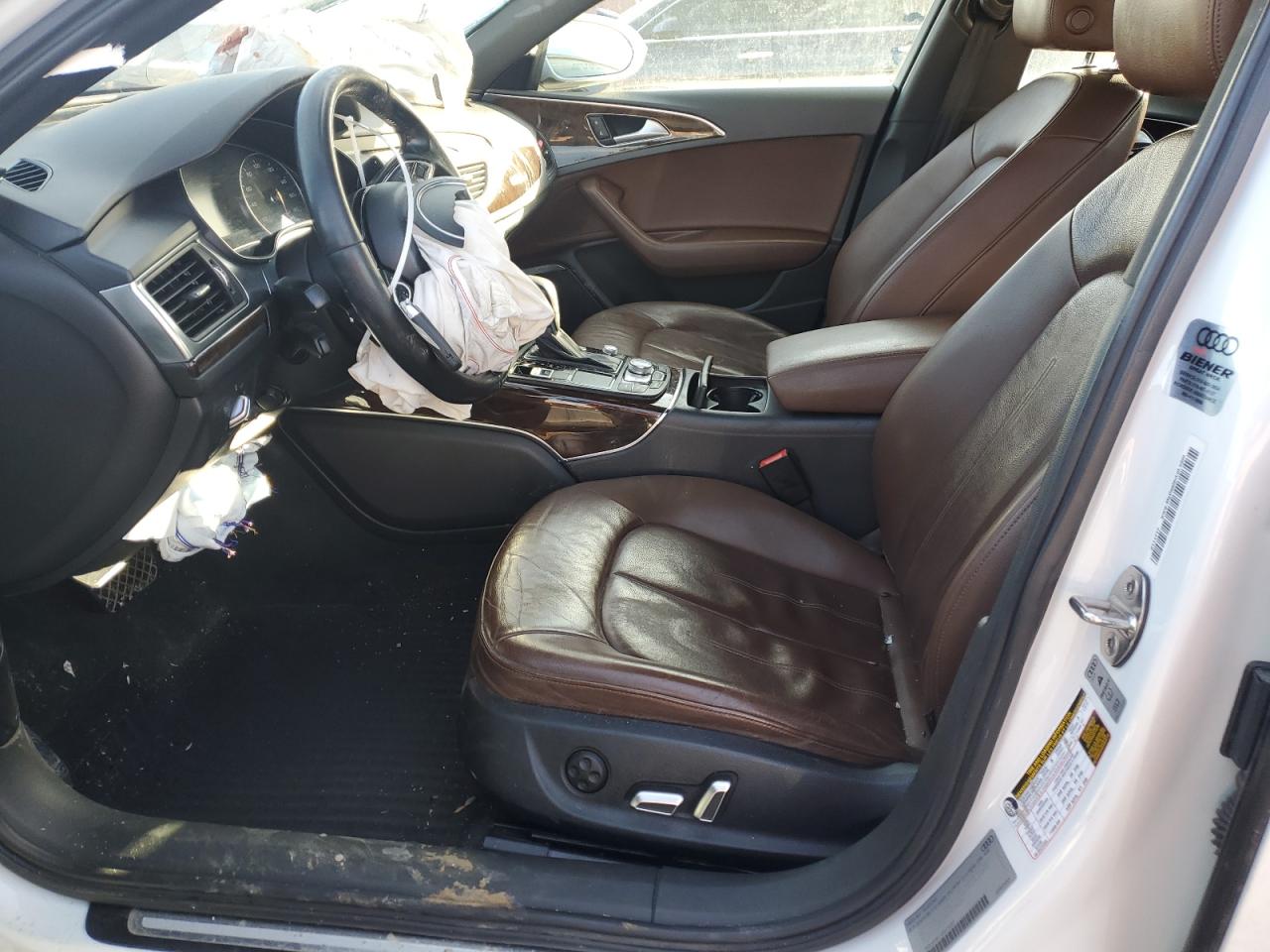 2016 Audi A6 VIN WAUGFAFC1GN015587 Copart auction photo, front end damage thumbnail 7