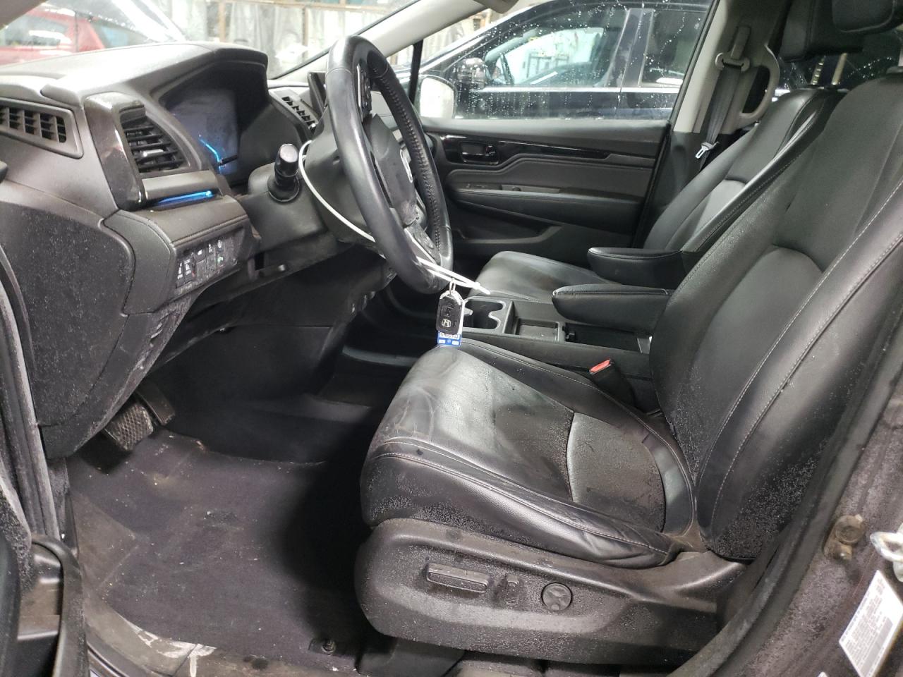 2021 Honda Odyssey VIN 5FNRL6H8XMB029508 Copart auction photo, side / front end damage thumbnail 7