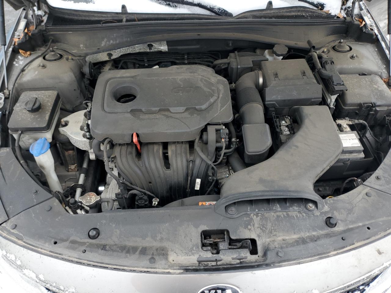 2018 KIA Optima VIN 5XXGT4L31JG261883 Copart auction photo, front end damage thumbnail 11