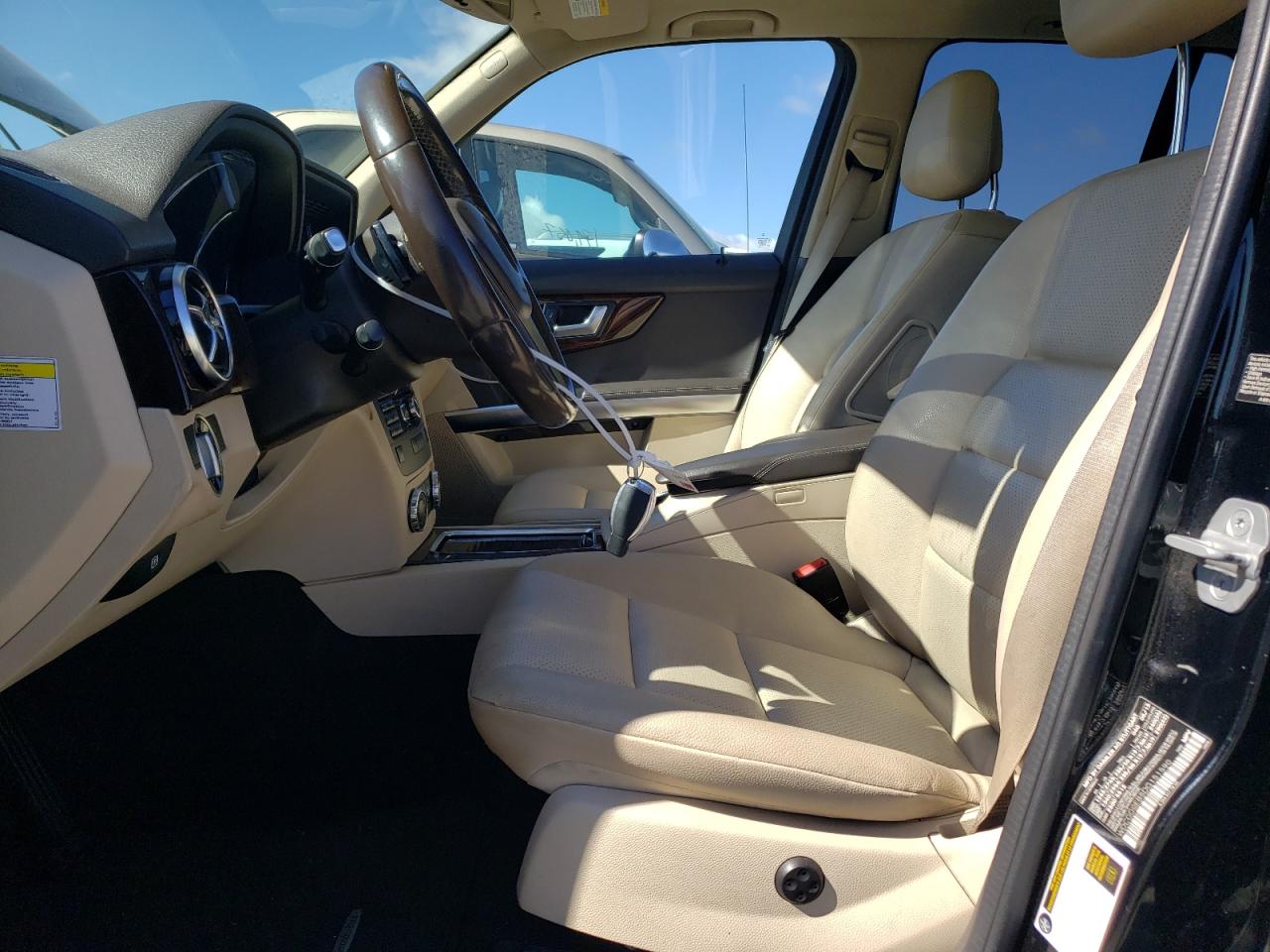 2013 Mercedes-Benz GLK-klasse VIN WDCGG0EB5DG151590 Copart auction photo, water/flood damage thumbnail 7