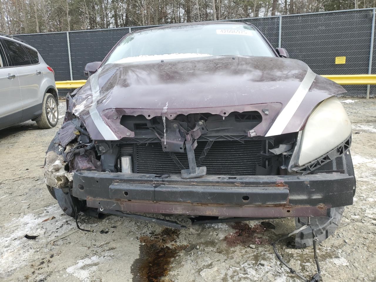 2008 Mazda 3 VIN JM1BK343881838095 Copart auction photo, front end damage thumbnail 5