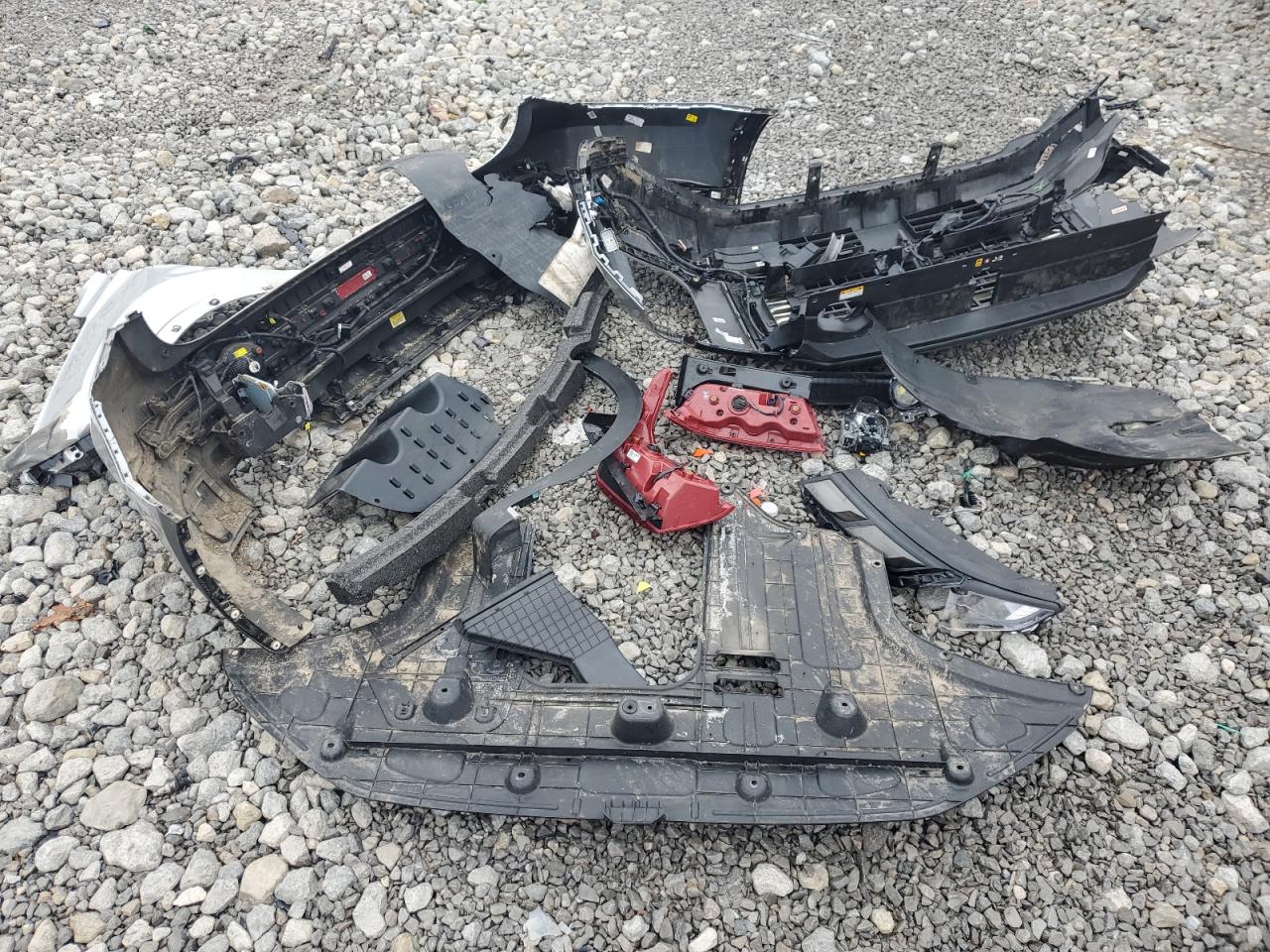 2024 Hyundai Palisade VIN KM8R4DGE4RU697548 Copart auction photo, front end / rear end damage thumbnail 13