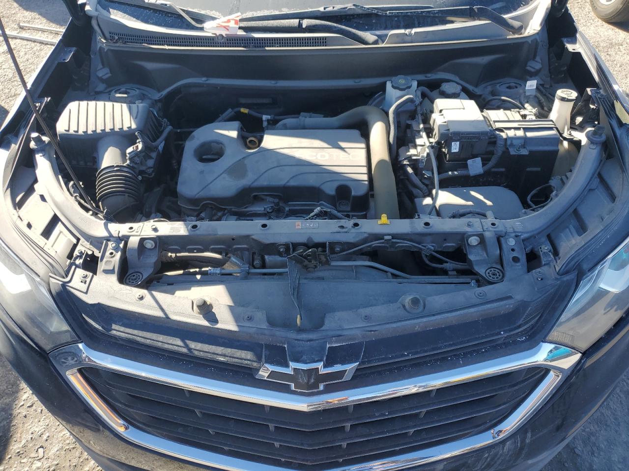 2020 Chevrolet Equinox VIN 3GNAXHEV6LS655352 Copart auction photo, side / front end damage thumbnail 13