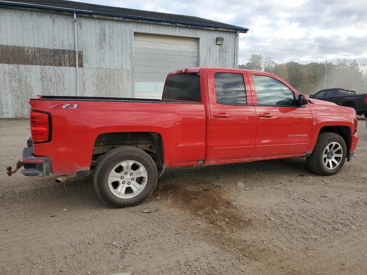 2018 Chevrolet Silverado VIN 1GCVKREC5JZ223428 Copart auction photo, side / front end damage thumbnail 3