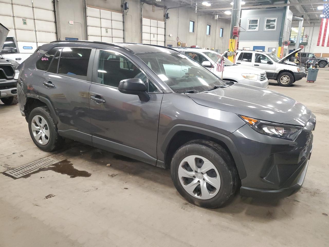 2020 Toyota RAV 4 VIN 2T3F1RFV7LW092495 Copart auction photo, rear end damage thumbnail 4