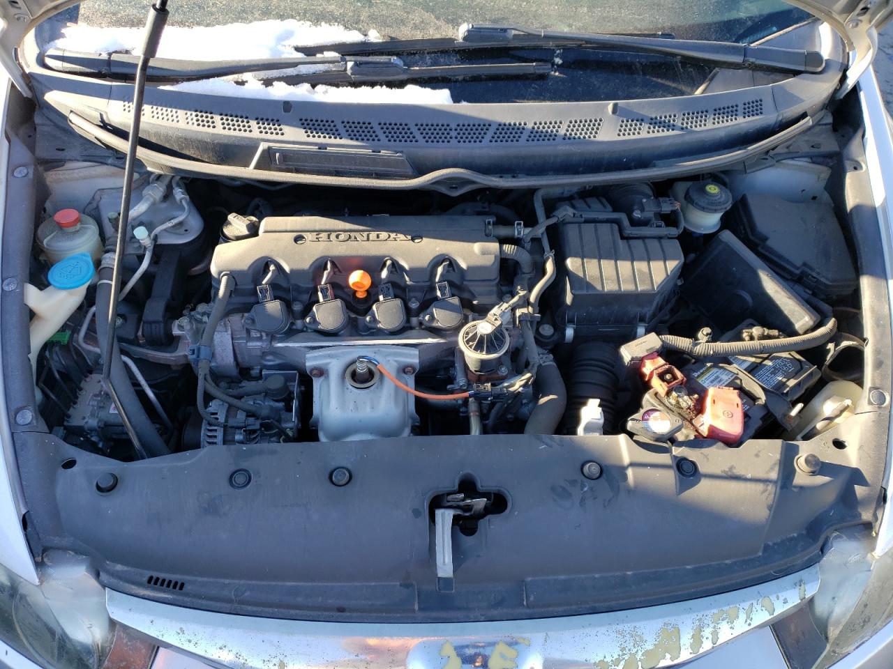 2010 Honda Civic VIN 2HGFA1F57AH329857 Copart auction photo, rear end / hail damage thumbnail 11