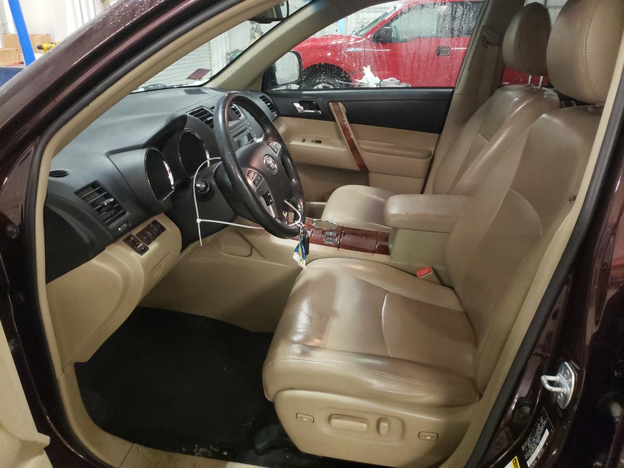 2012 Toyota Highlander VIN 5TDDK3EH1CS155508 Copart auction photo, side damage thumbnail 7