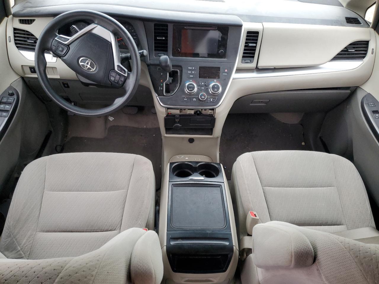 2015 Toyota Sienna VIN 5TDKK3DC0FS669769 Copart auction photo, side / front end damage thumbnail 8