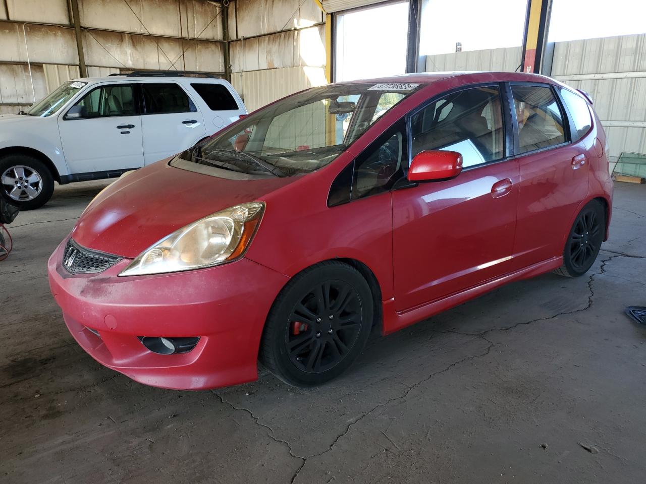 2009 Honda Fit VIN JHMGE87439C005839