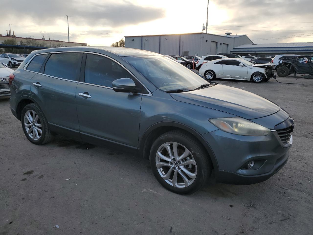 2013 Mazda CX-9 VIN JM3TB2DV3D0406215 Copart auction photo, vandalism / burn - interior damage thumbnail 4