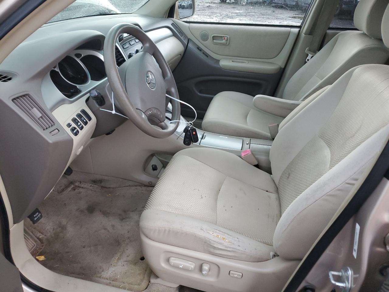 2006 Toyota Highlander VIN JTEEW21A060007784 Copart auction photo, all over / front end damage thumbnail 7