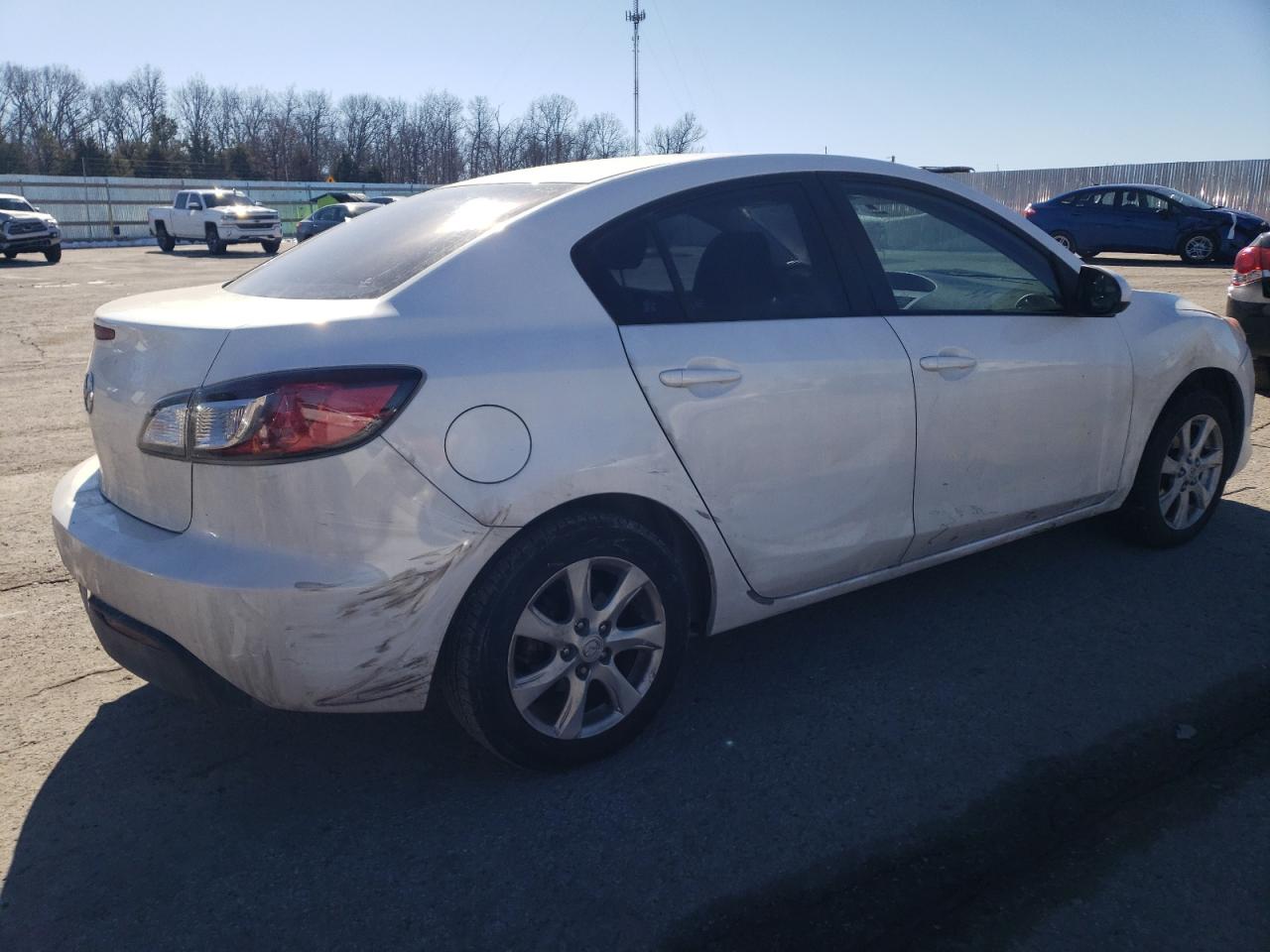2010 Mazda 3 VIN JM1BL1SF9A1140597 Copart auction photo, front end damage thumbnail 3