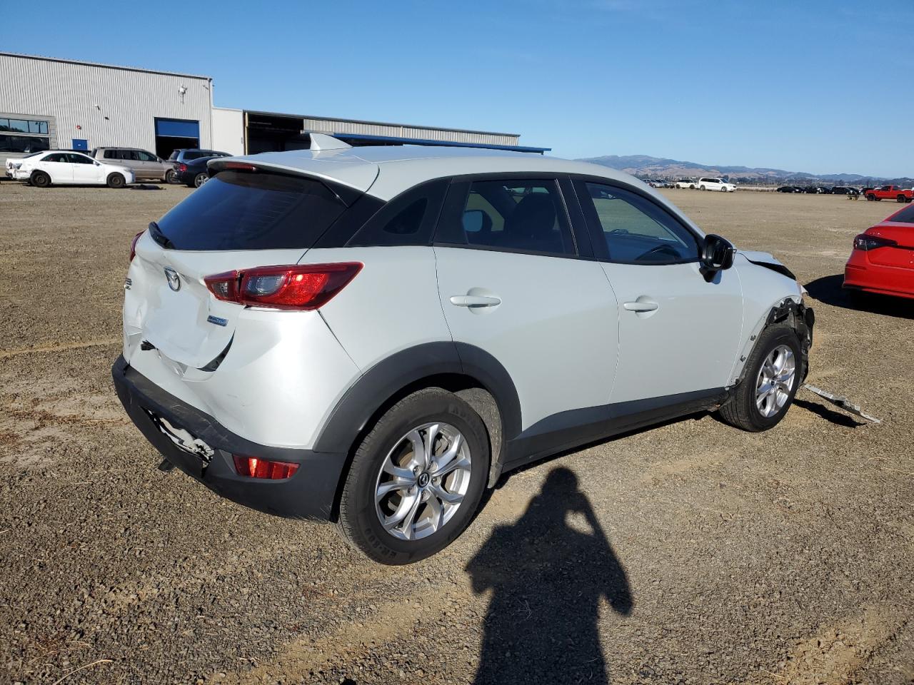 2019 Mazda CX-3 VIN JM1DKFB77K1452064 Copart auction photo, front end / rear end damage thumbnail 3