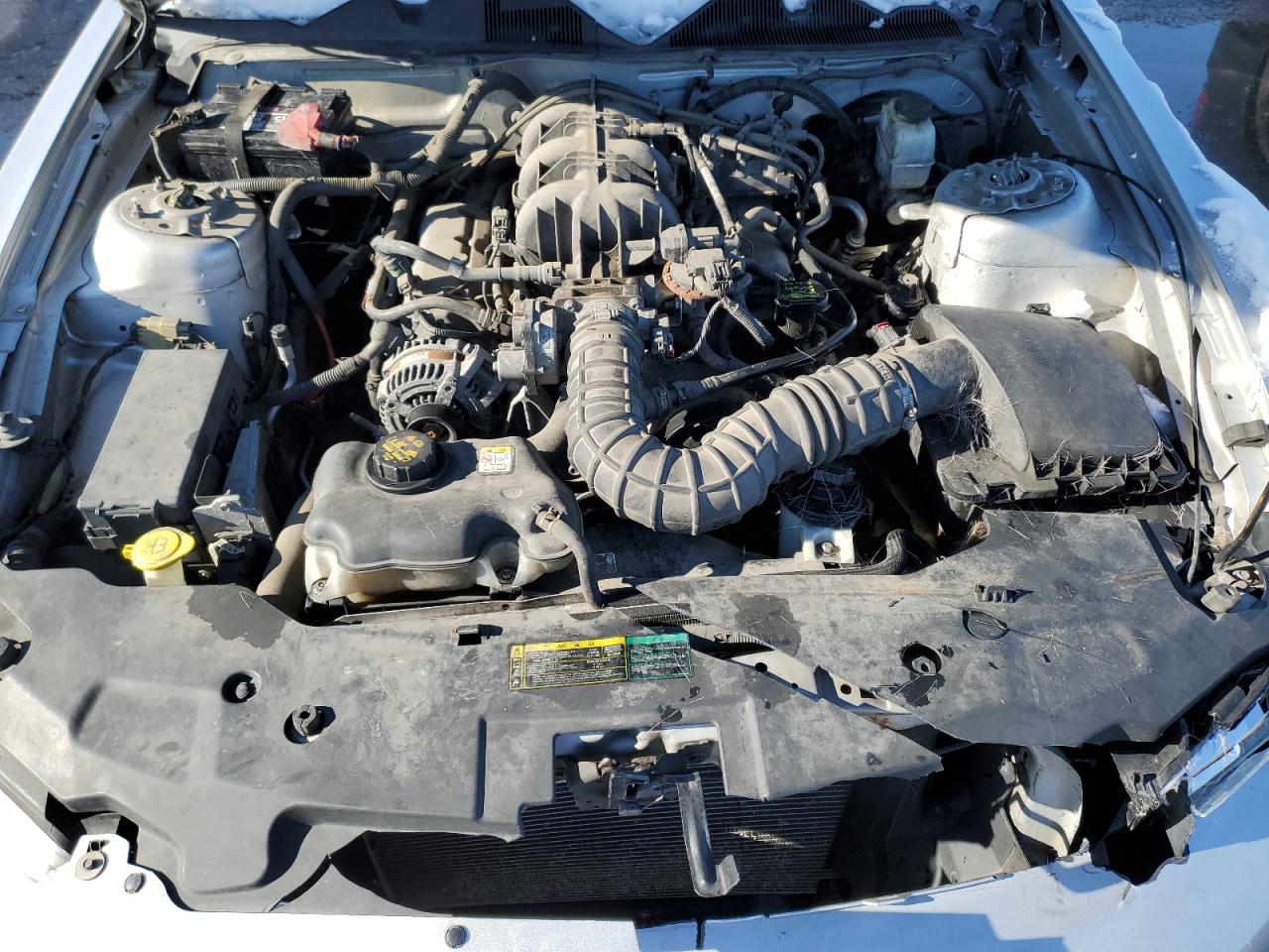 2010 Ford Mustang VIN 1ZVBP8EN5A5180939 Copart auction photo, front end damage thumbnail 11