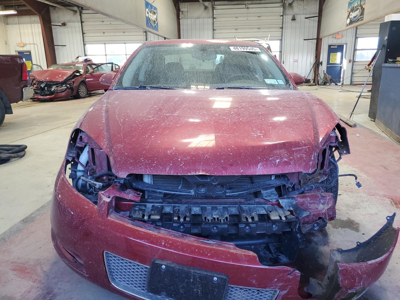 2014 Chevrolet Impala VIN 2G1WB5E31E1183482 Copart auction photo, front end damage thumbnail 5