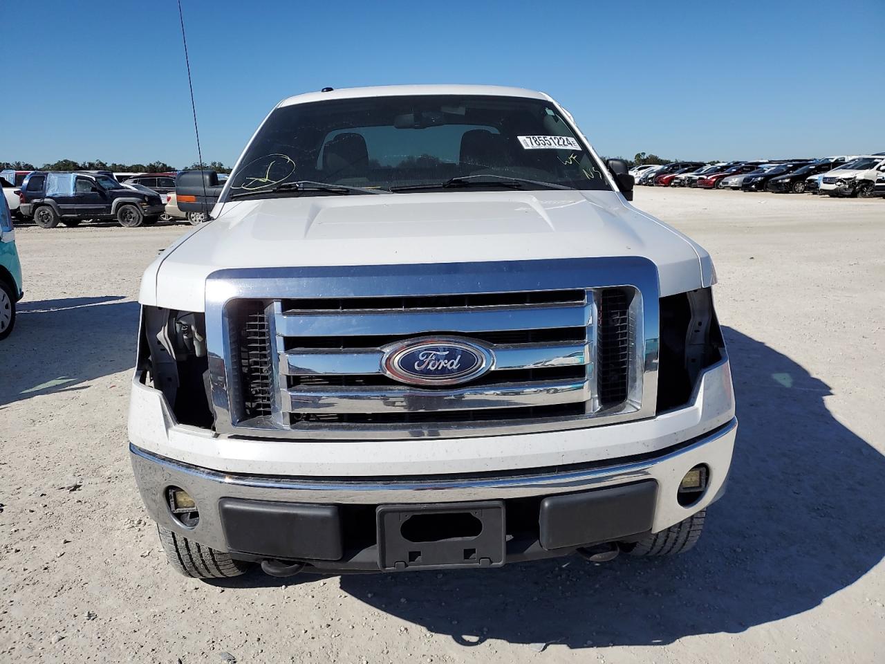 2010 Ford F-150 VIN 1FTFX1EV0AKE01232 Copart auction photo, water/flood damage thumbnail 5