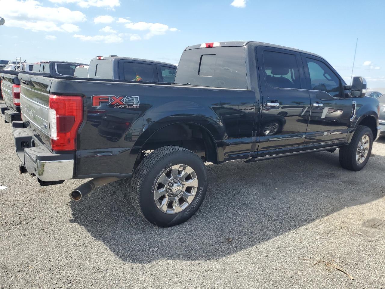 2019 Ford F250 VIN 1FT7W2B66KEC19559 Copart auction photo, water/flood damage thumbnail 3