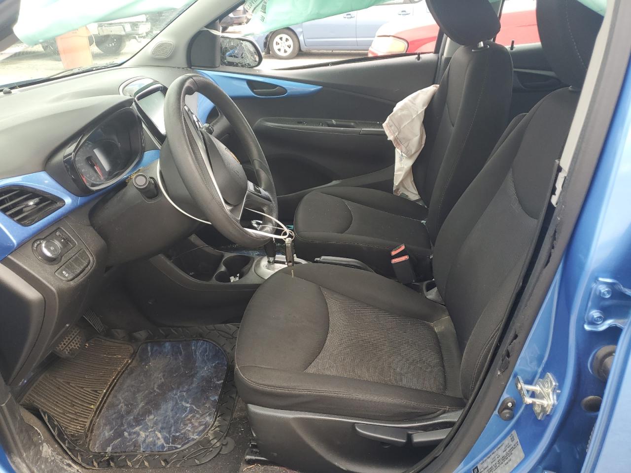 2017 Chevrolet Spark VIN KL8CD6SA5HC753164 Copart auction photo, side / front end damage thumbnail 7