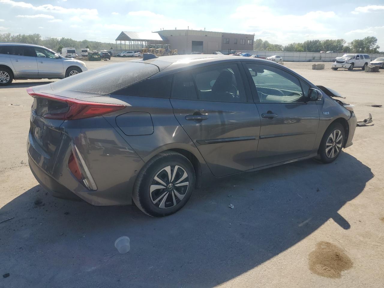 2017 Toyota Prius VIN JTDKARFP6H3003896 Copart auction photo, front end damage thumbnail 3