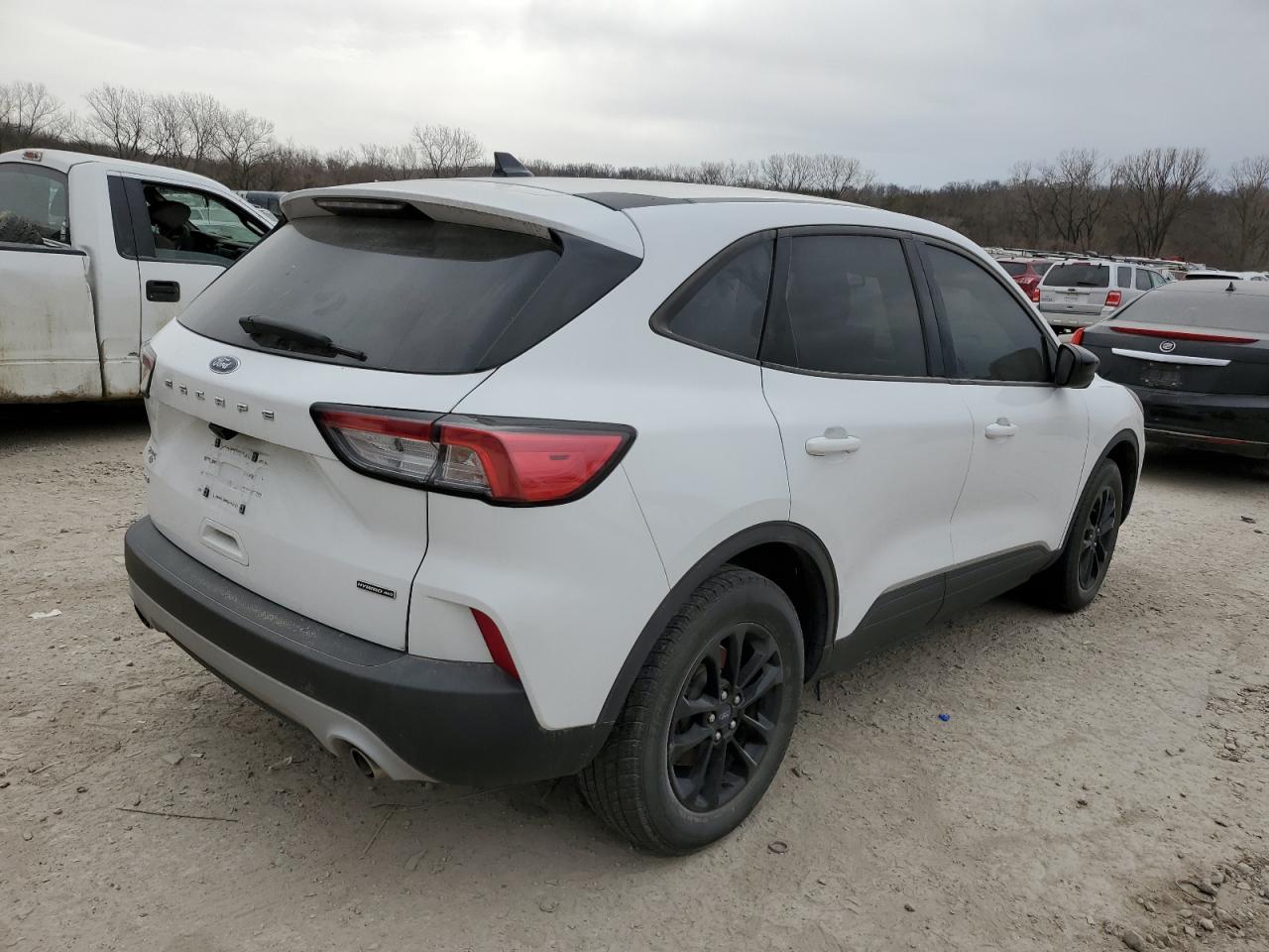 2020 Ford Escape VIN 1FMCU9BZ1LUB10095 Copart auction photo, side damage thumbnail 3