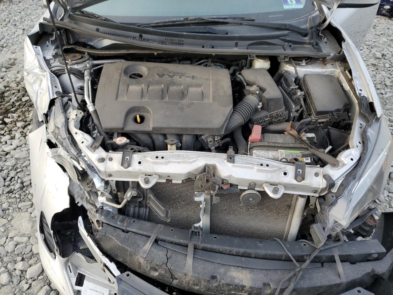 2017 Toyota Corolla VIN 2T1BURHEXHC872012 Copart auction photo, front end / side damage thumbnail 12