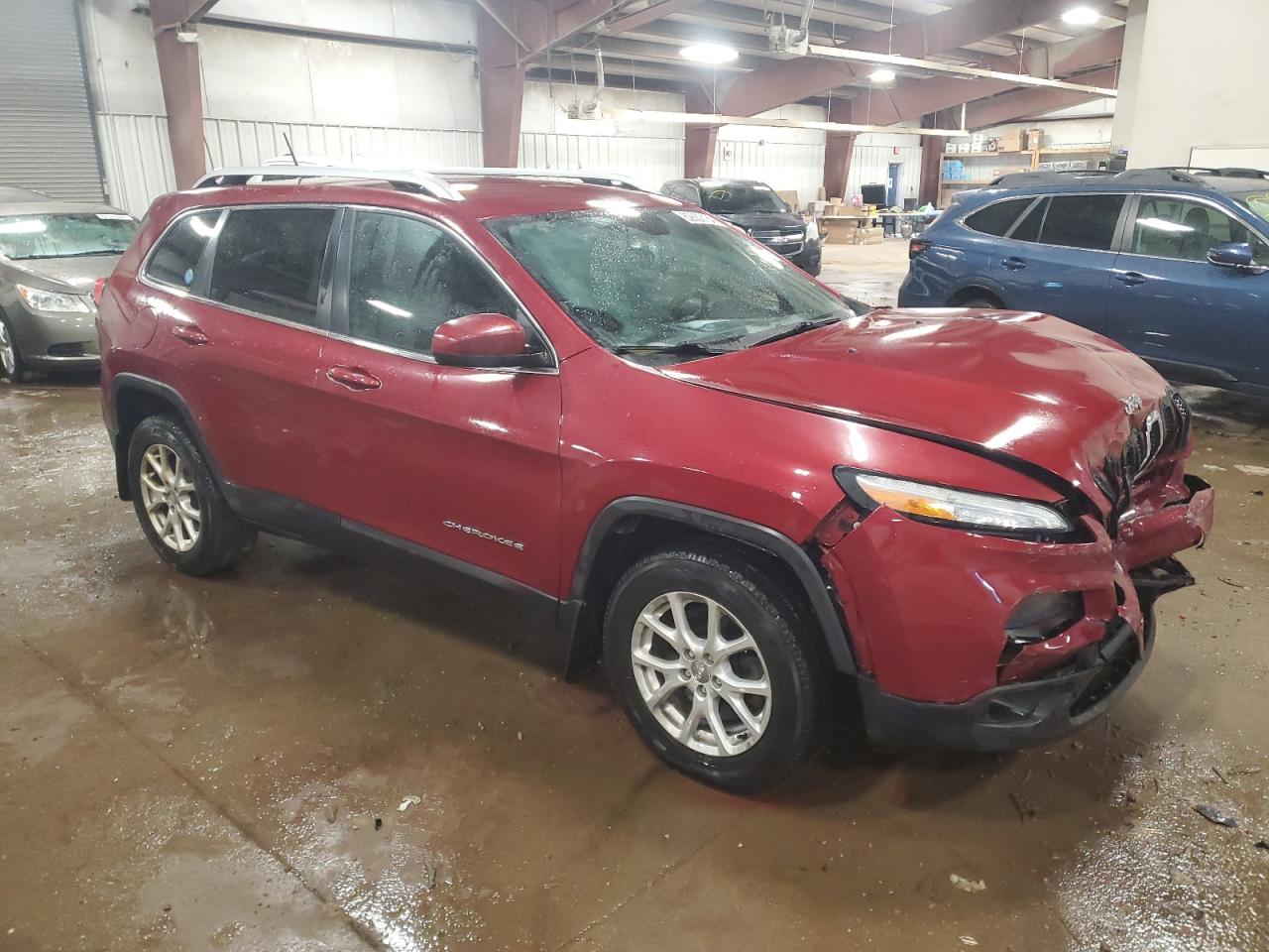 2014 Jeep Grand Cherokee VIN 1C4PJMCS7EW239517 Copart auction photo, front end damage thumbnail 4