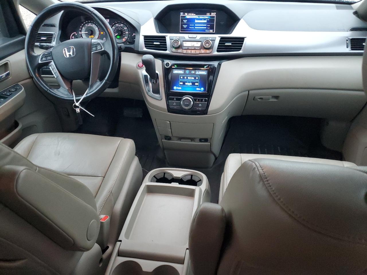 2014 Honda Odyssey VIN 5FNRL5H62EB051237 Copart auction photo, normal wear damage thumbnail 8