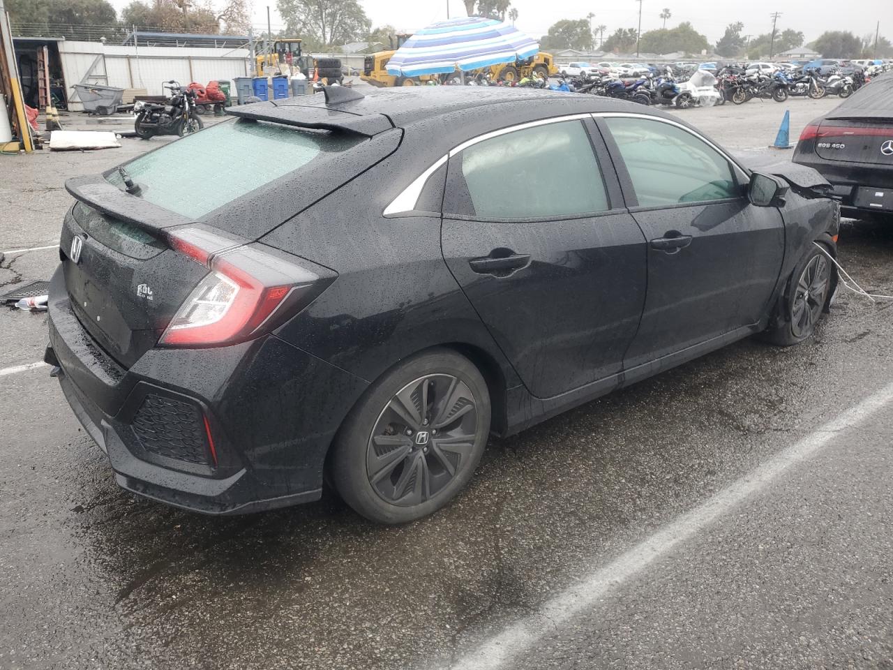 2018 Honda Civic VIN SHHFK7H5XJU432917 Copart auction photo, front end damage thumbnail 3