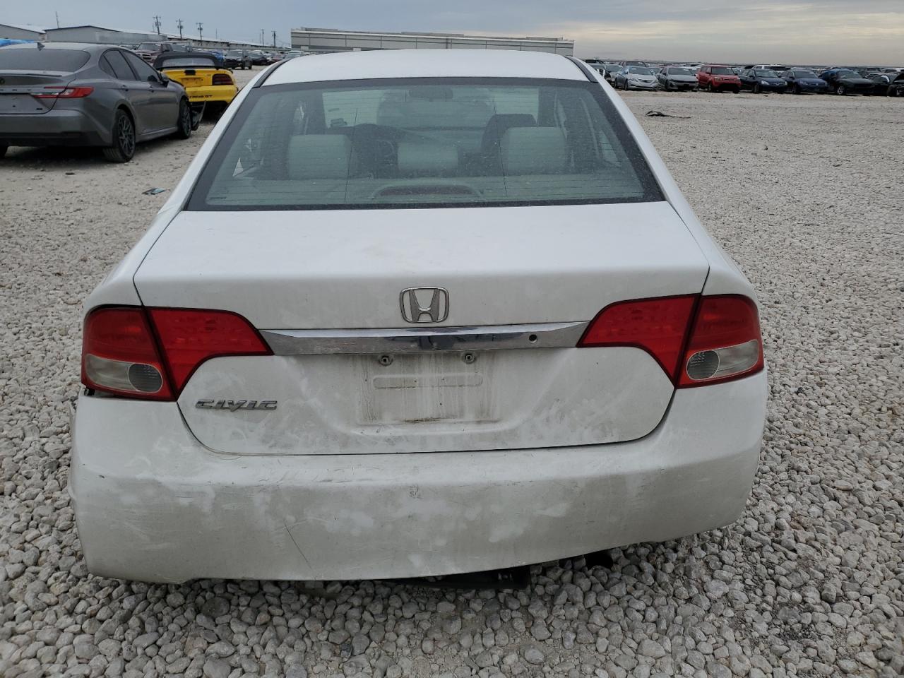 2009 Honda Civic VIN 2HGFA16589H301822 Copart auction photo, rear end / side damage thumbnail 6