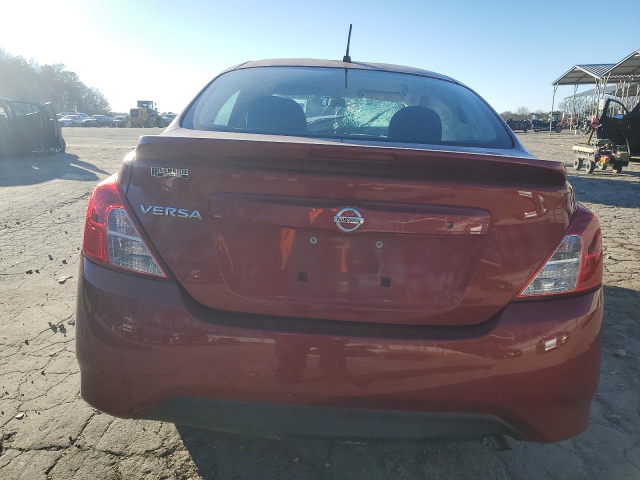 2017 Nissan Versa VIN 3N1CN7AP3HL858700 Copart auction photo, front end / side damage thumbnail 6