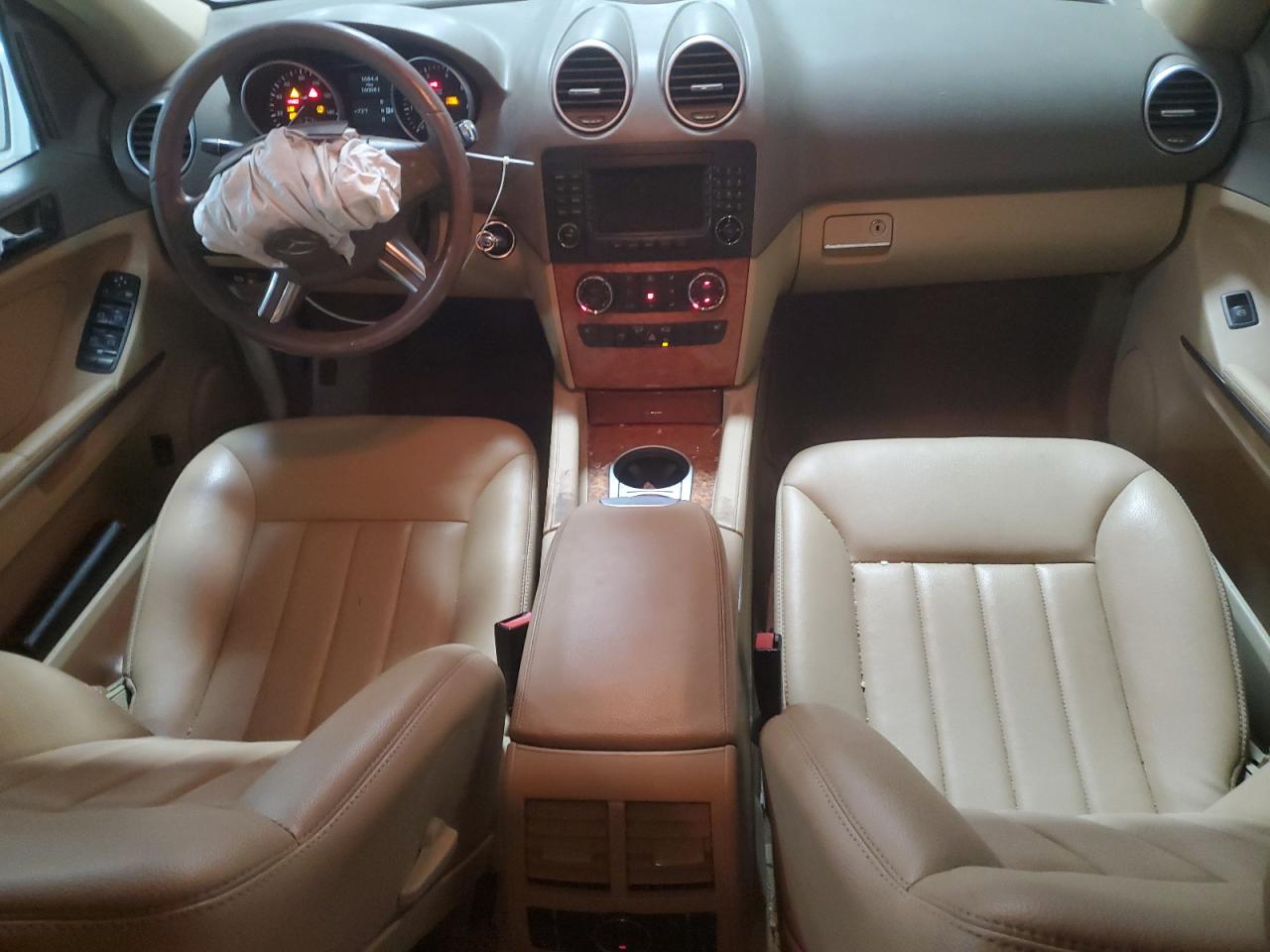 2008 Mercedes-Benz M-klasse VIN 4JGBB86E68A377390 Copart auction photo, front end / side damage thumbnail 8