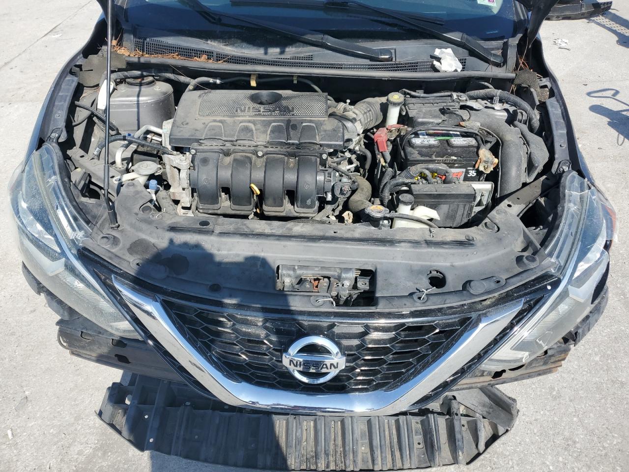 2017 Nissan Sentra VIN 3N1AB7AP8HY203435 Copart auction photo, all over damage thumbnail 13