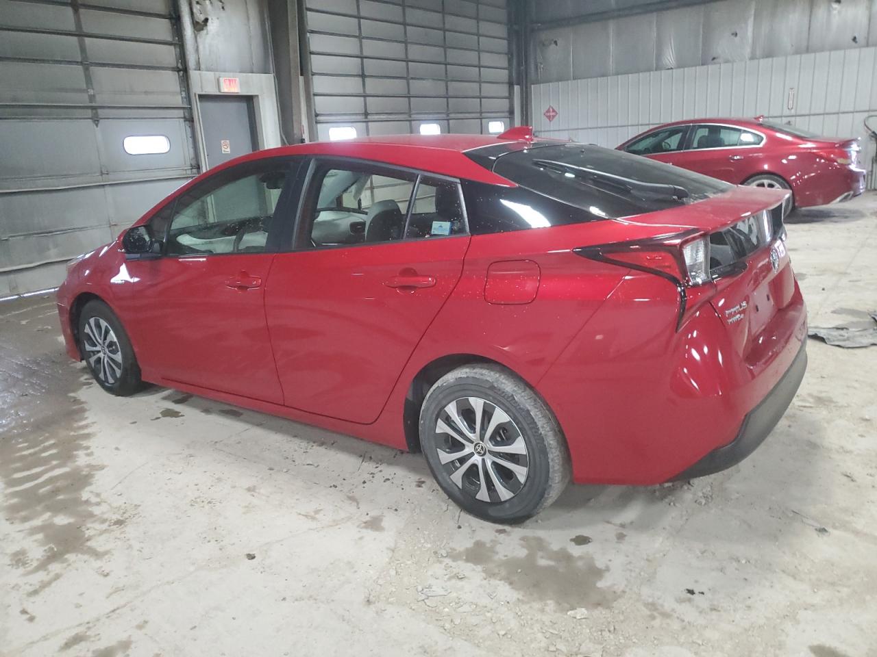 2021 Toyota Prius VIN JTDL9MFU3M3025516 Copart auction photo, side / undercarriage damage thumbnail 2
