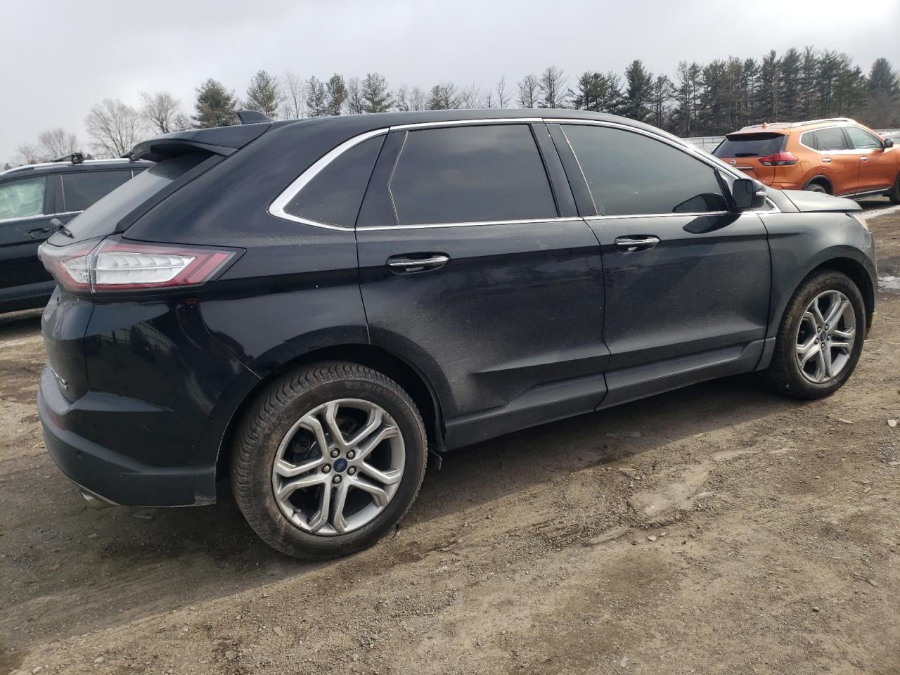 2016 Ford Edge VIN 2FMPK3K98GBB05380 Copart auction photo, front end / minor dent/scratches damage thumbnail 3