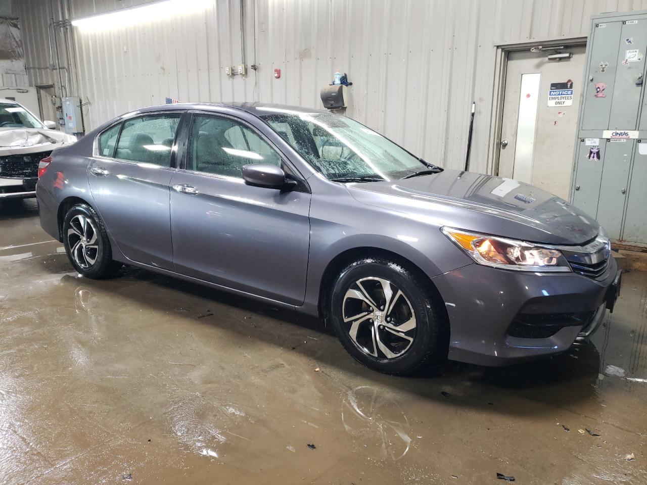 2016 Honda Accord VIN 1HGCR2F46GA127737 Copart auction photo, front end / side damage thumbnail 4