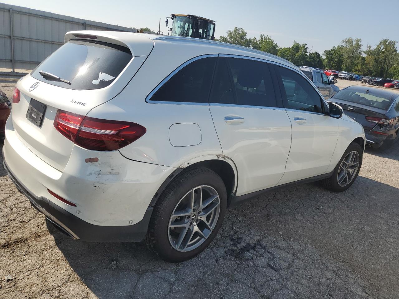 2017 Mercedes-Benz GLC VIN WDC0G4KB5HV010243 Copart auction photo, all over damage thumbnail 3