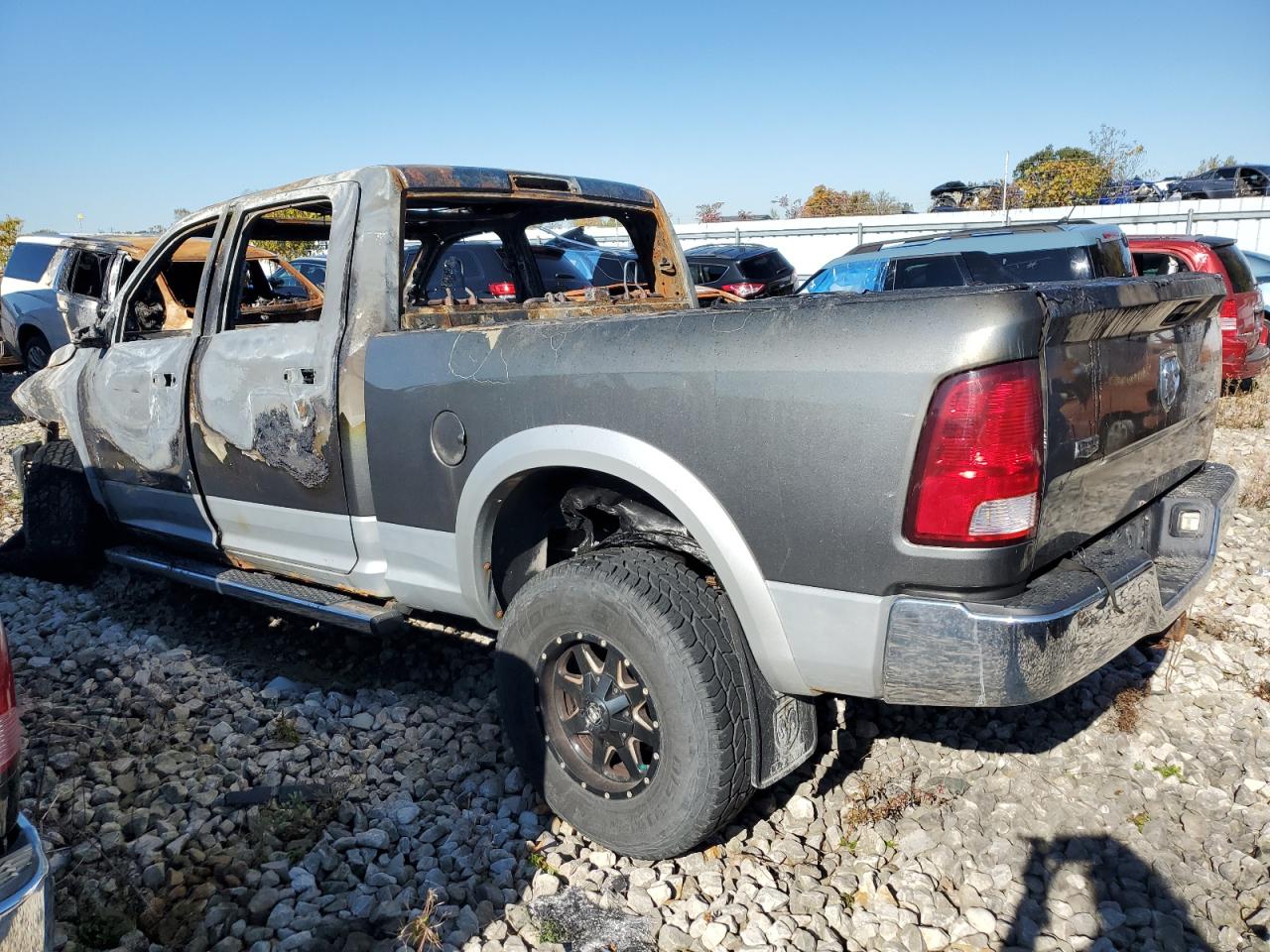 2012 Dodge RAM VIN 3C6TD5FT4CG149583 Copart auction photo, burn / burn - interior damage thumbnail 2