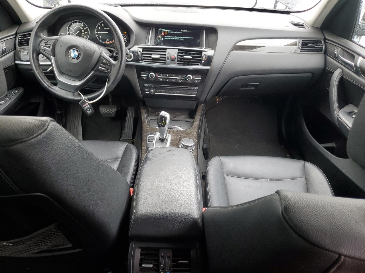 2016 BMW X3 VIN 5UXWX9C54G0D66931 Copart auction photo, mechanical / front end damage thumbnail 8