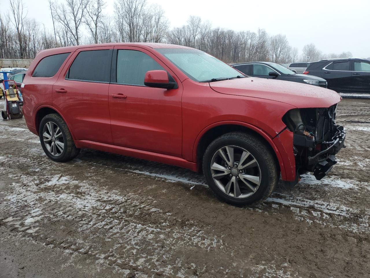 2013 Dodge Durango VIN 1C4RDJAG1DC565522 Copart auction photo, front end / rear end damage thumbnail 4