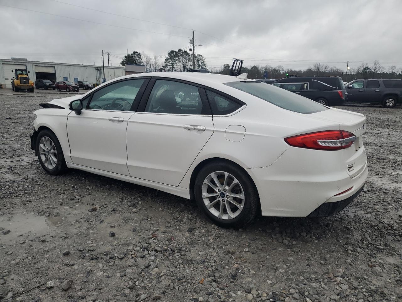 2020 Ford Fusion VIN 3FA6P0HD2LR158895 Copart auction photo, front end / side damage thumbnail 2