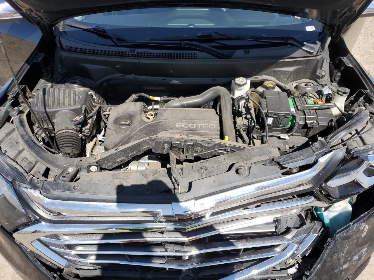 2018 Chevrolet Equinox VIN 3GNAXMEV7JL318110 Copart auction photo, rear end / front end damage thumbnail 13