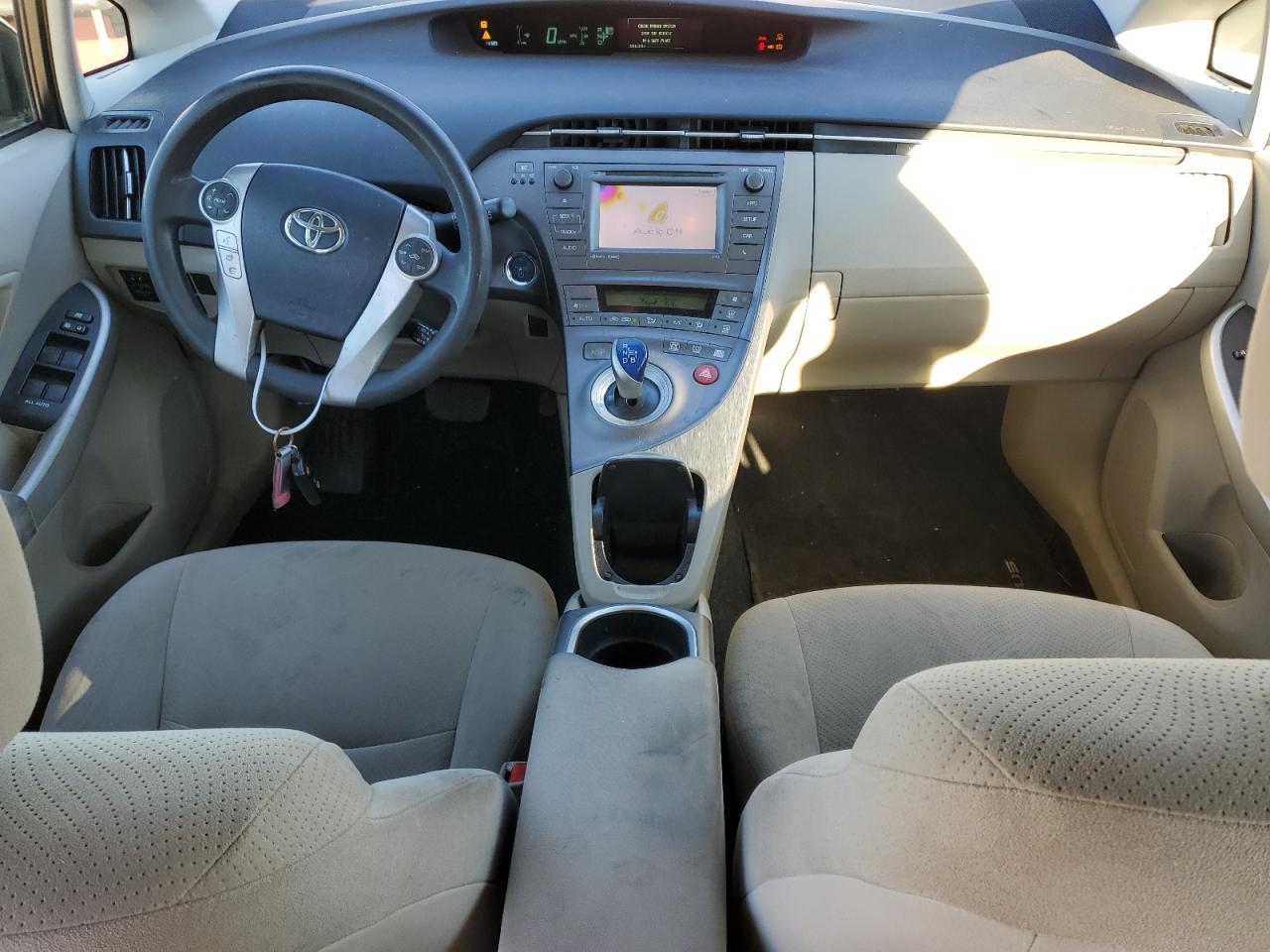 2014 Toyota Prius VIN JTDKN3DU6E0361846 Copart auction photo, front end / rear end damage thumbnail 8