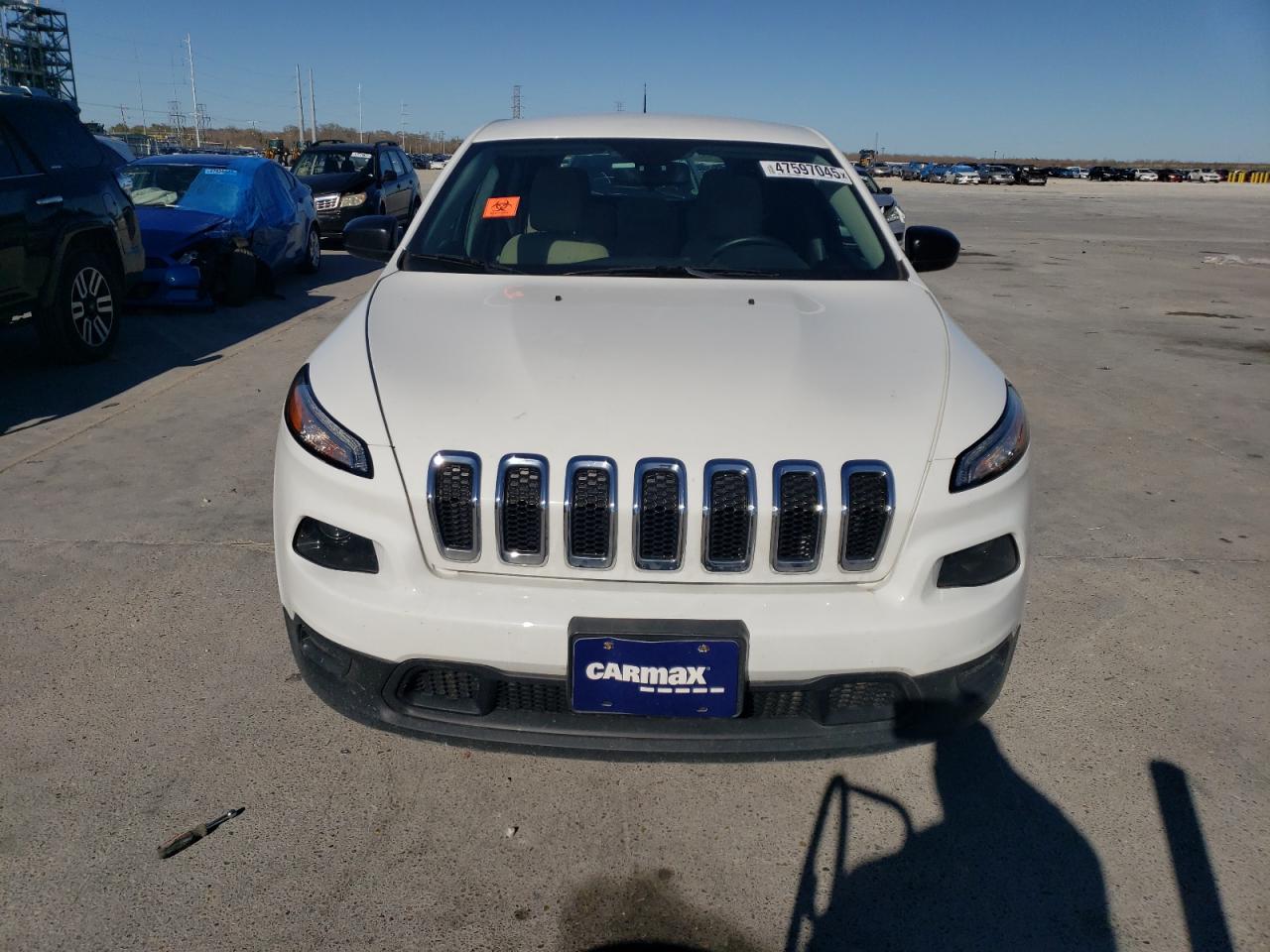 2016 Jeep Cherokee VIN 1C4PJLAB5GW233814 Copart auction photo, undercarriage damage thumbnail 5